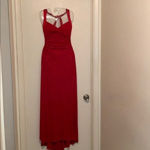 City Triangles Dresses - Elegant Floor Length Red Strapless Dress City Triangles Dresses - Elegant Floor Length Red Strapless Dress